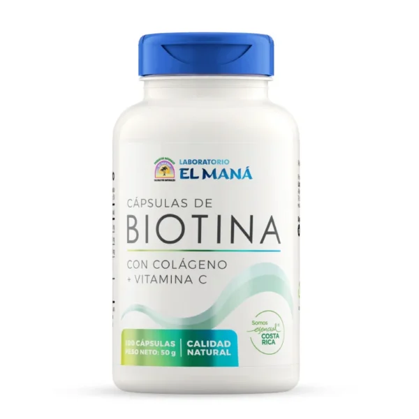 Biotina con Colágeno | El Maná